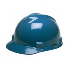 9115821  หมวกนิรภัยสีน้ำเงิน รุ่น V-GARD MSA 