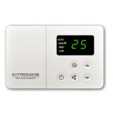 รูมเทอร์โมสตรัท ดิจิตอล Digital Room Thermostat 2 LED INTRONICS