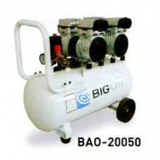 BAO-20050 ปั๊มลมโรตารี่ชนิดลมสะอาดไม่ใช้น้ำมัน ขนาดถัง 50 ลิตร BIGAIR