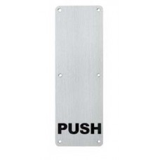 แผ่นเพลทสำหรับผลัก Push plate " PUSH"  แบบเหลี่ยม