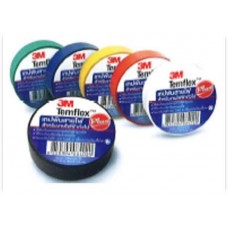 Z053-0070R TEMFLEX PLUS TAPE 3/4"X10Y (สีแดง) 3M