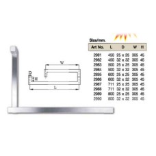 HD189 มือจับประตูกระจก VVP
