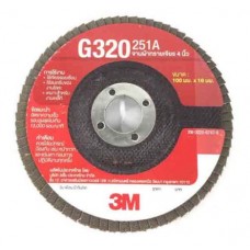 Z056-5220 กระดาษทรายซ้อน(หลังแข็ง) 251A 4" #80 3M