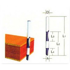 MP3601B522 ดอกเร้าเตอร์BB.FLUSH TRIMMING BIT 10E MAKITA 