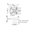232.26.651 ระบบกุญแจล็อค SYMO HAFELE เฮเฟเล่ กุญแจล็อกลิ้นชักชนิดลิ้นตาย ระยะเจาะตลับ D 25 มม. พร้อมแกนสั้น (ซ้าย-ความยาวเบ้ากุญแจ 26 มม.)