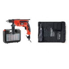 BLACK&DECKER  สว่านเจาะกระแทก  KR604REKP 22-B1