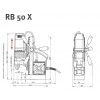  RB 50X   ALFRA  สว่านแท่นแม่เหล็ก