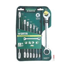 94608007A ชุดประแจแหวนเกียร์ข้างปากตาย 8 ชิ้น SATA