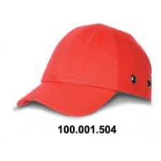 100.001.504 หมวกกันกระแทกแบบสปอร์ต ALFA5 สีแดง A-SAFE