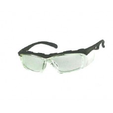 WSE30413C57 แว่นตานิรภัยประกอบเลนส์สายตา Dark Grey Clear - Work Safe