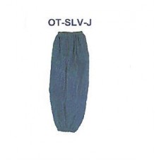 OT-SLV-J  ปอกแขนผ้ายีนส์สแบบยางรัด  WORK SAFE