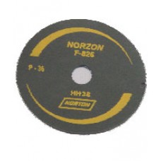 กระดาษทรายกลม,NORTON,F826, ขนาด 7",เบอร์ 16,24,36,40,50,60,80,100,120