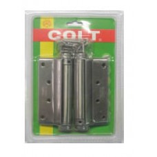 บานพับสปริงสแตนเลส COLT(รุ่นแผง)  2หน้า