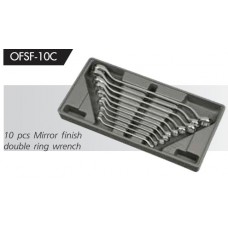 JE060905 รุ่น OFSF-10C ชุดประแจแหวน 10 ชิ้น เจอีเทค JETECH  (รายการอุปกรณ์ตู้เครื่องมือชุด)