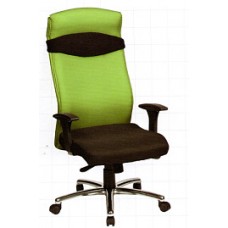 VC751 เก้าอี้ผู้บริหารสีเขียว ดำ แบบมีล้อ