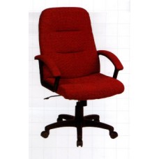 VC759 เก้าอี้สำนักงานสีแดง แบบมีล้อ