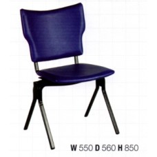 DT838 เก้าอี้ฟังคำบรรยายสีน้ำเงิน