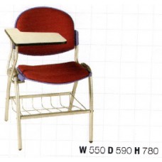 VC646 เก้าอี้เล็คเชอร์สีแดง