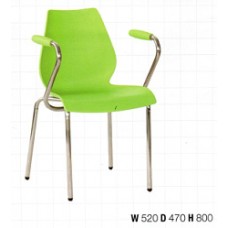 VC801 เก้าอี้ฟังคำบรรยายสีเขียว