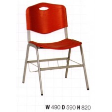 VC813 เก้าอี้ฟังคำบรรยายสีแดง