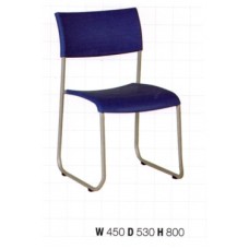 VC817 เก้าอี้ฟังคำบรรยายสีน้ำเงิน