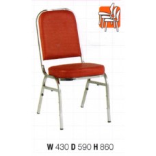 DT148 เก้าอี้จัดเลี้ยงสีแดง