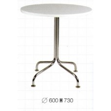 VC839 โต๊ะกลมสีขาว