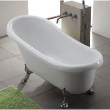 NVB-B338W อ่างอาบน้ำแบบลอยตัวขาสิงห์ (สีขาว) NOVABATH