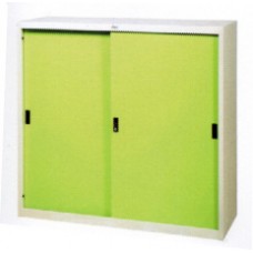 WSLS13 ตู้บานเลื่อนสีเขียว WELCO