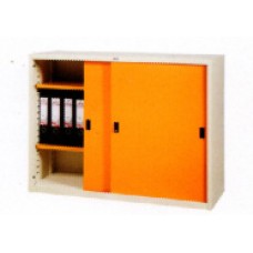 WSLS14 ตู้บานเลื่อนสีส้ม WELCO