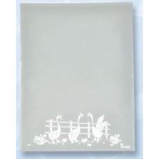 K136 Boss บอส กระจกแกะลาย ทรงเหลี่ยม