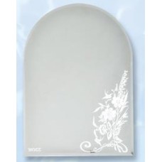 K142 Boss บอส กระจกแกะลาย ทรงโดม