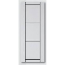 PVM-07 Polywood โพลีวูด ประตูUPVC แบบบานเซาะร่อง G-Series ขนาด 70cm. สีเทา