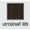 LPNR-001 Polywood โพลีวูด ประตูUPVC สีลายไม้ REVO ขนาด 80cm. สีบราวน์เวงเก้309