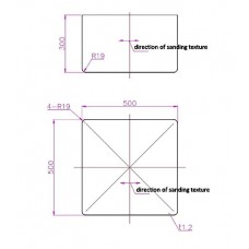 SINK505030 อ่างล้างจานสแตนเลส AMERICAN STANDARD SPACIFICATIONS