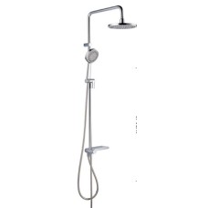 495.60.037 ชุดฝักบัวยืนอาบ ก้านฝักบัวยาว380มม. ABS/ทองเหลือง/สีโครมเงา HAFELE