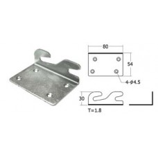 BT12-ZN-R ตะขอสับเตียงชุบซิ้งค์(ขวา) อุปกรณ์เตียง Bed Fittings