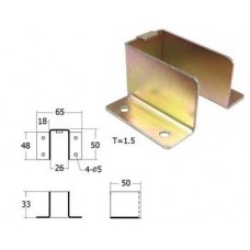 BT16-YE ประกับรับคานเตียงชุบรุ้ง อุปกรณ์เตียง Bed Fittings