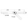 SCB25-ZN อุปกรณ์ปรับระดับ(เกียร์รุ่นธรรมดา) อุปกรณ์เตียง Bed Fittings